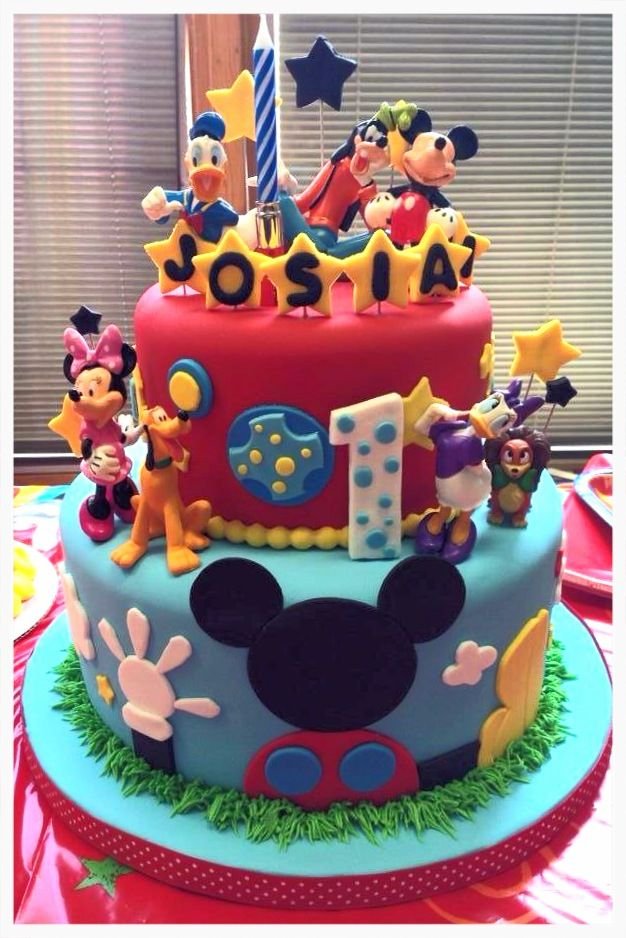 Mickey Mouse Clubhouse Cake, Mickey Mouse Clubhouse And Clubhouses