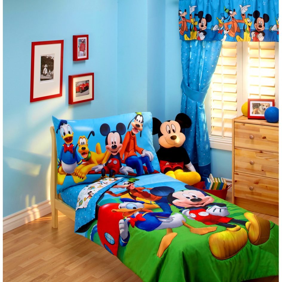 Bathroom  Mickey Mouse Bedding Set  Winning Disney Baby Mickey