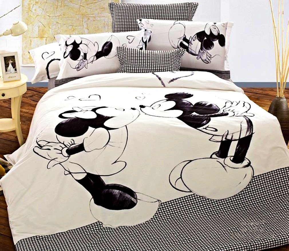 Bedroom   Fetching Very Popular Mickey Mouse Queen Bedding All