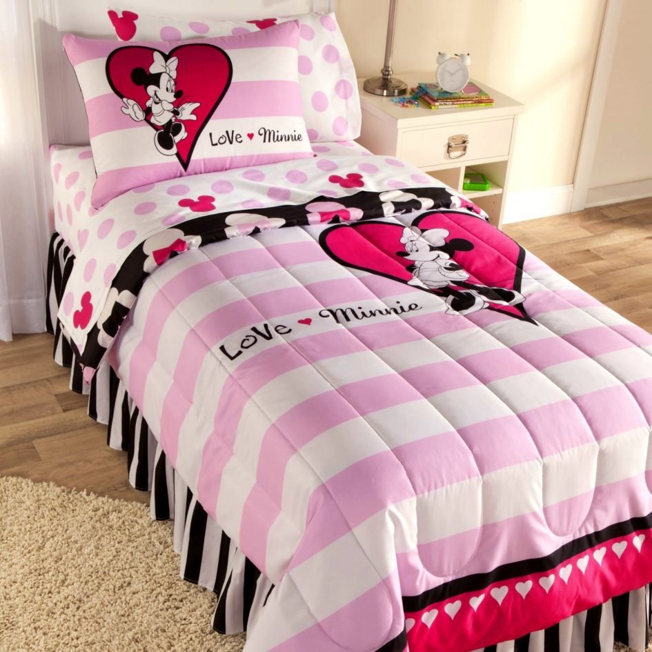 Bedroom  Mickey And Minnie Mouse Bedding  Inspiring Nursery