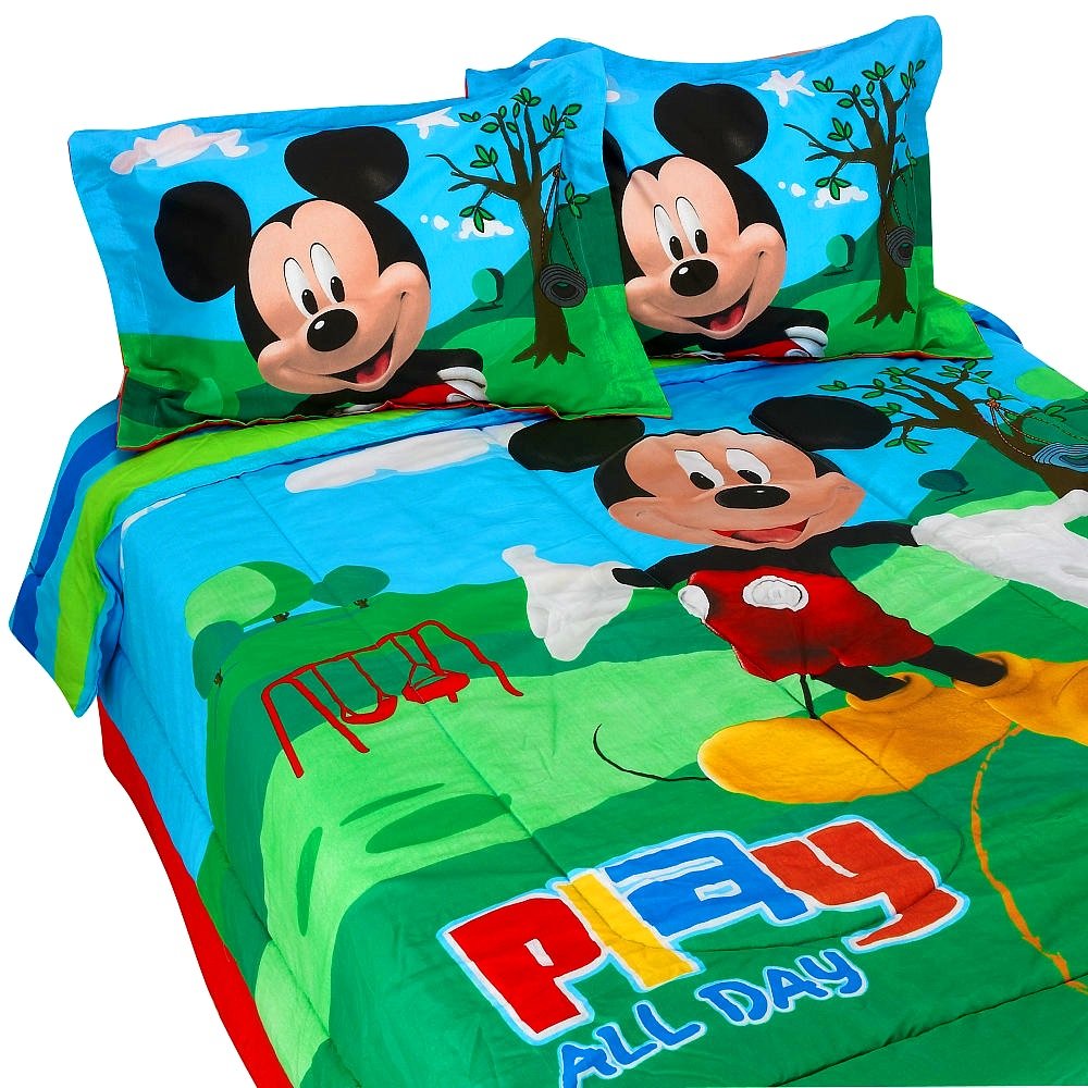 Bedroom  Mickey Mouse Bedding  Pleasant Mickey Mouse Clubhouse