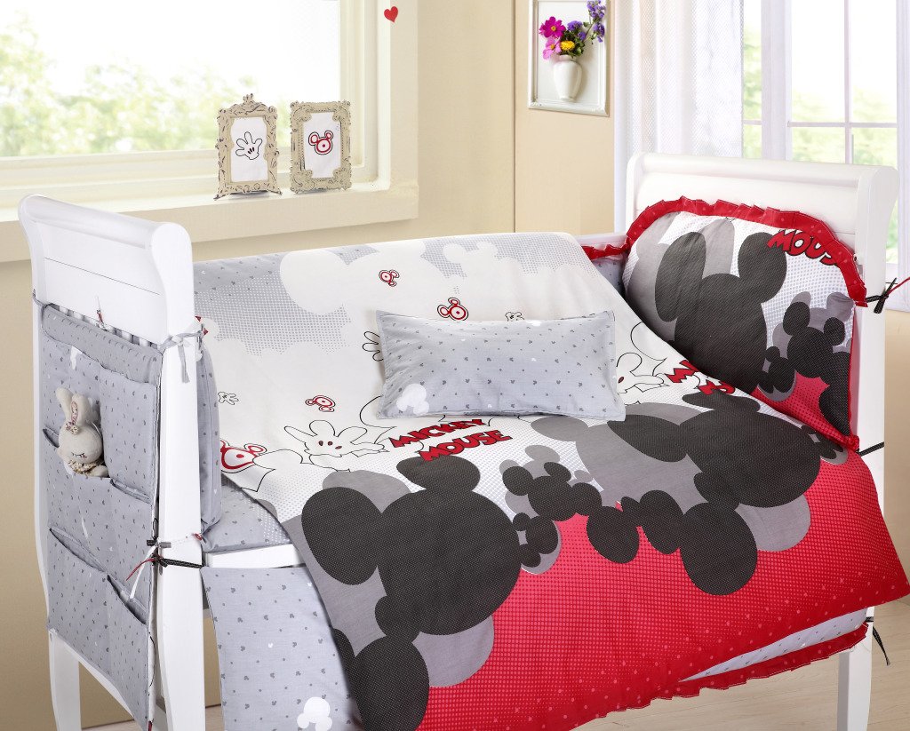 Mickey Mouse Baby Bedding   Home Office Interiors