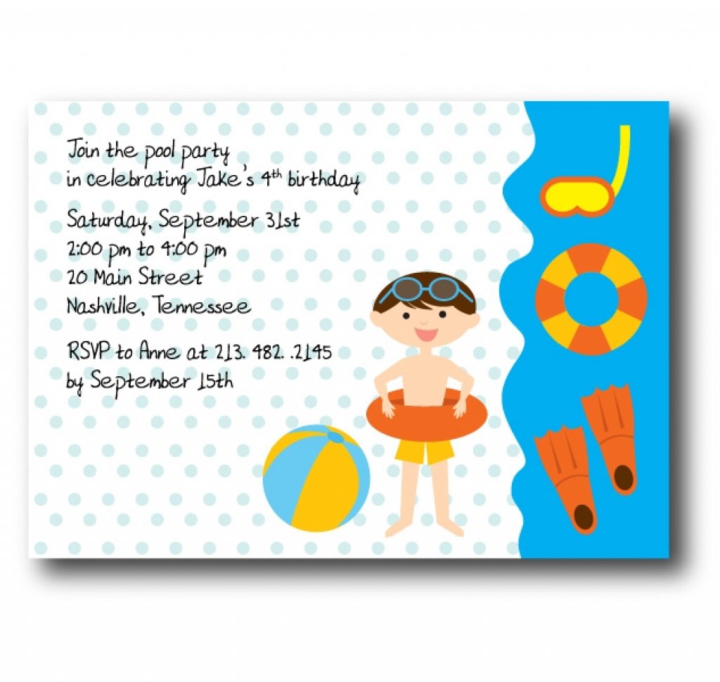 Email Birthday Party Invitations Email Birthday Party Invitations