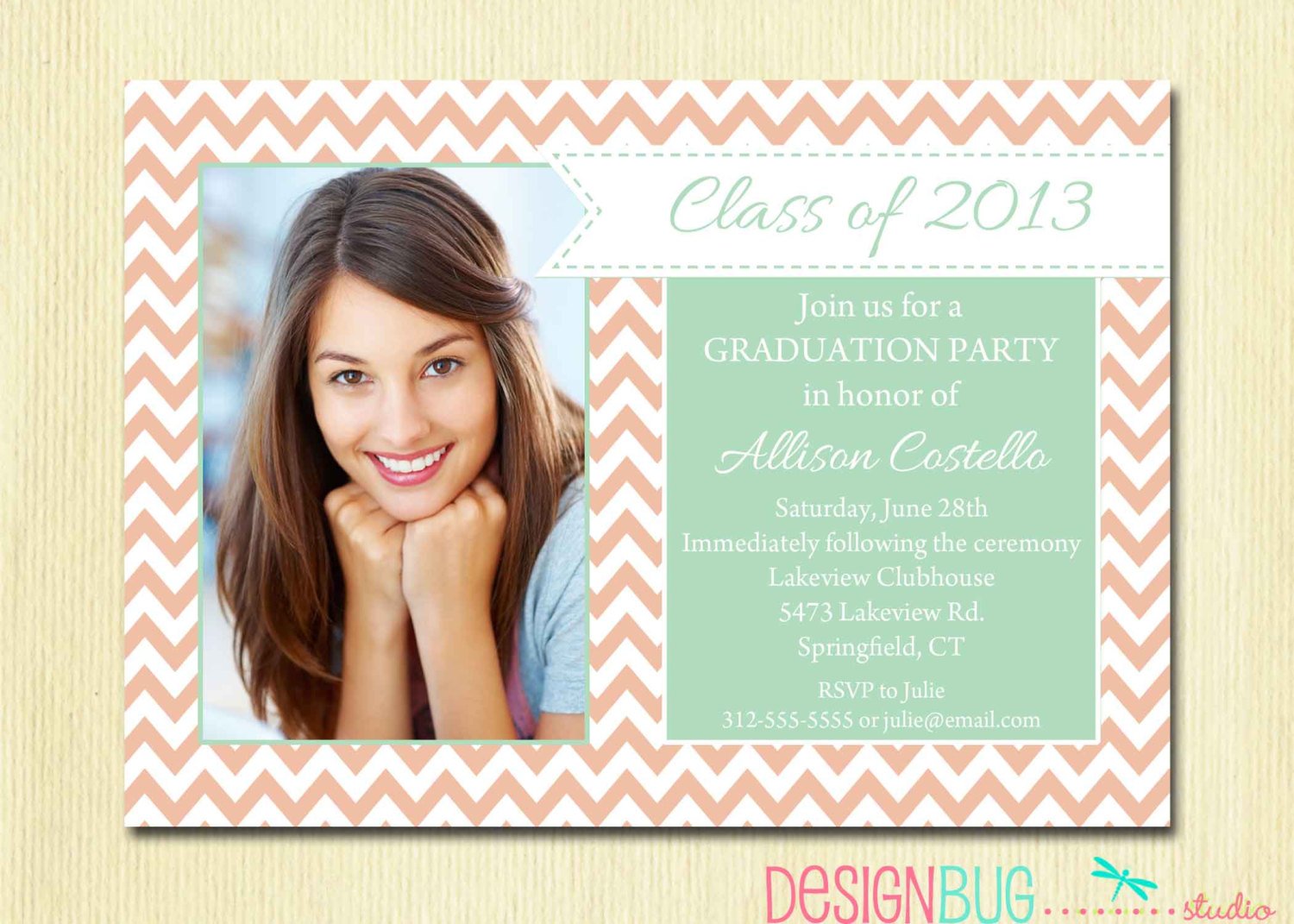 High School Graduation Party Invitations