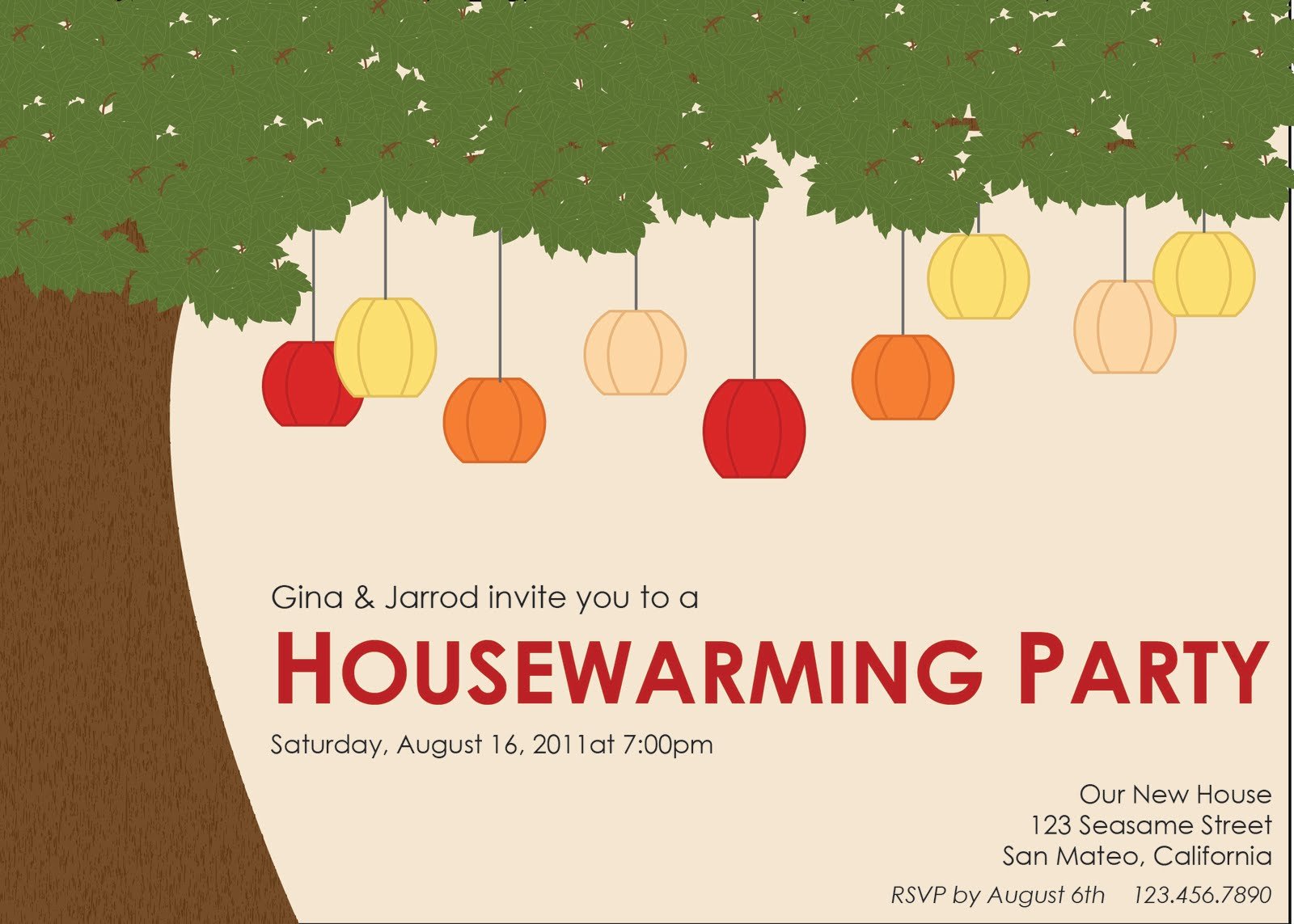 Housewarming Party Invitations