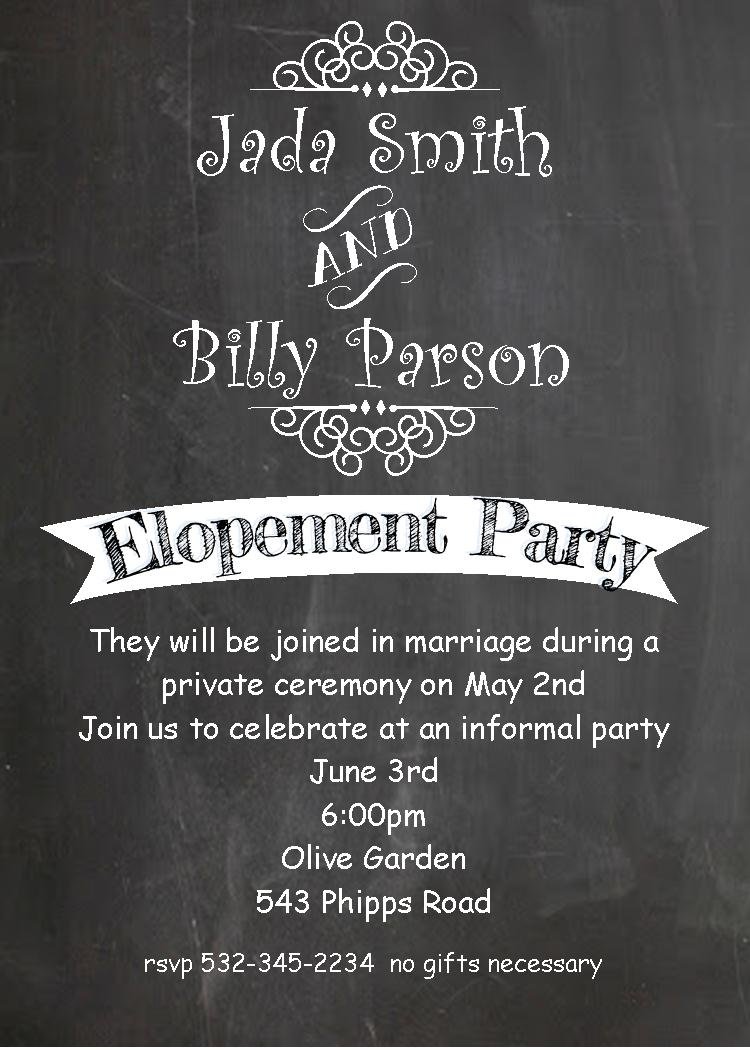 Post Wedding Party Invitations Nice Post Wedding Party Invitations