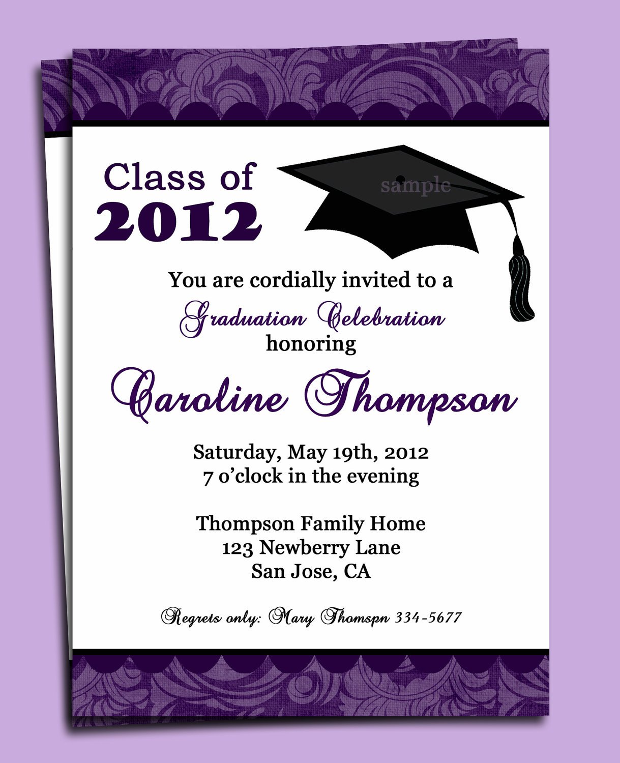 Wording For Graduation Party Invitations