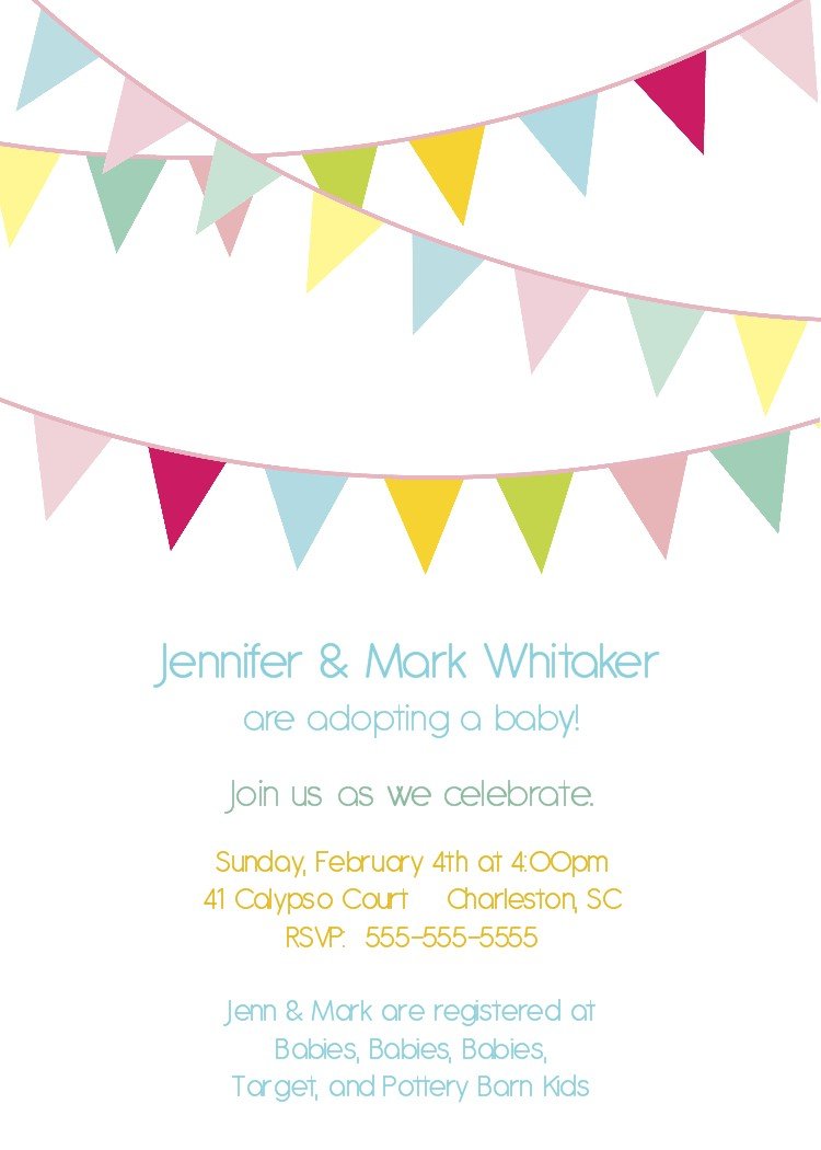 Bear River Photo Greetings  Baby Shower Invitations