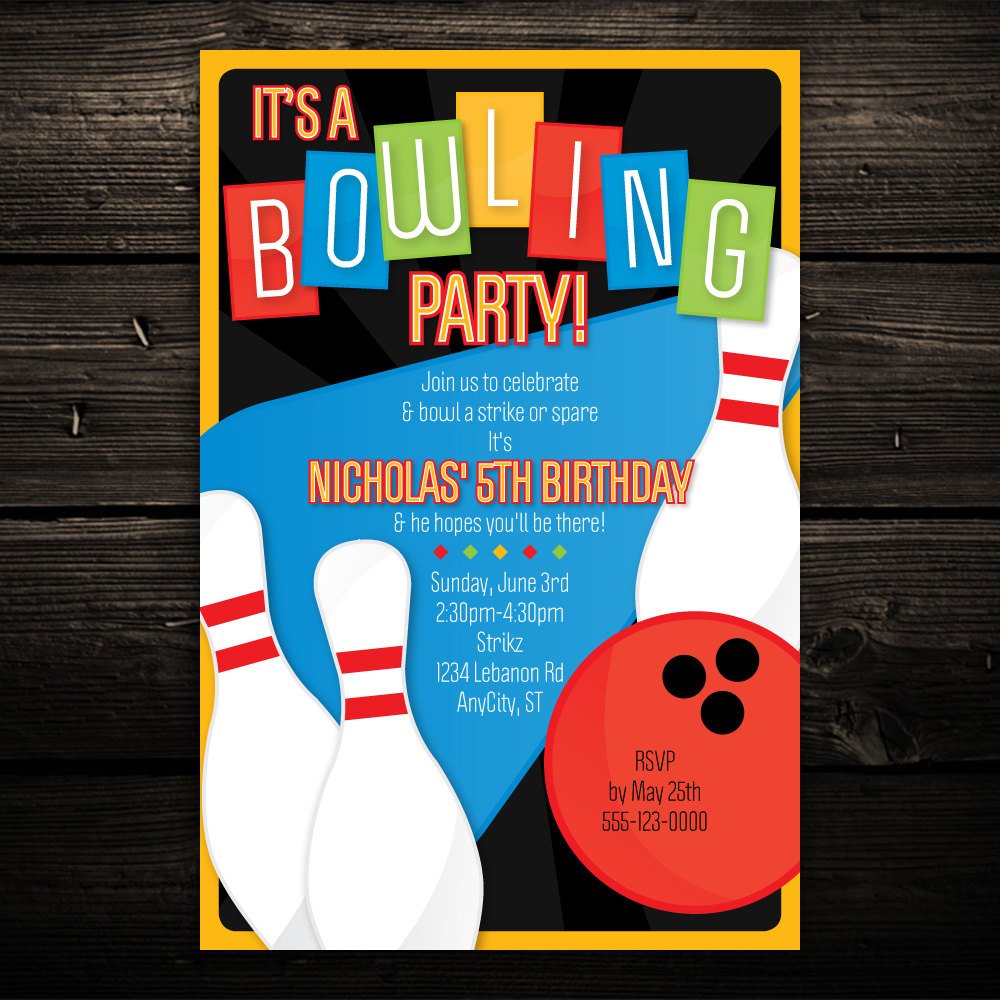 Bowling Printable