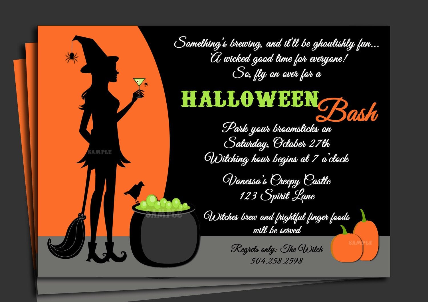 Costume Party Invitation Ideas