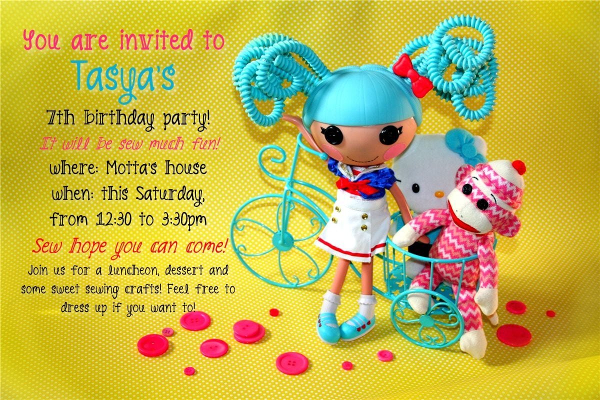 Diy Lalaloopsy Party