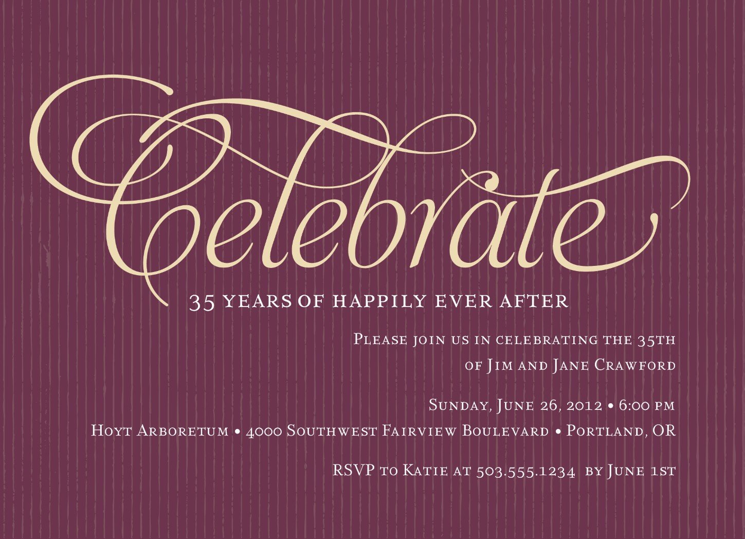 Elegant Party Invitation