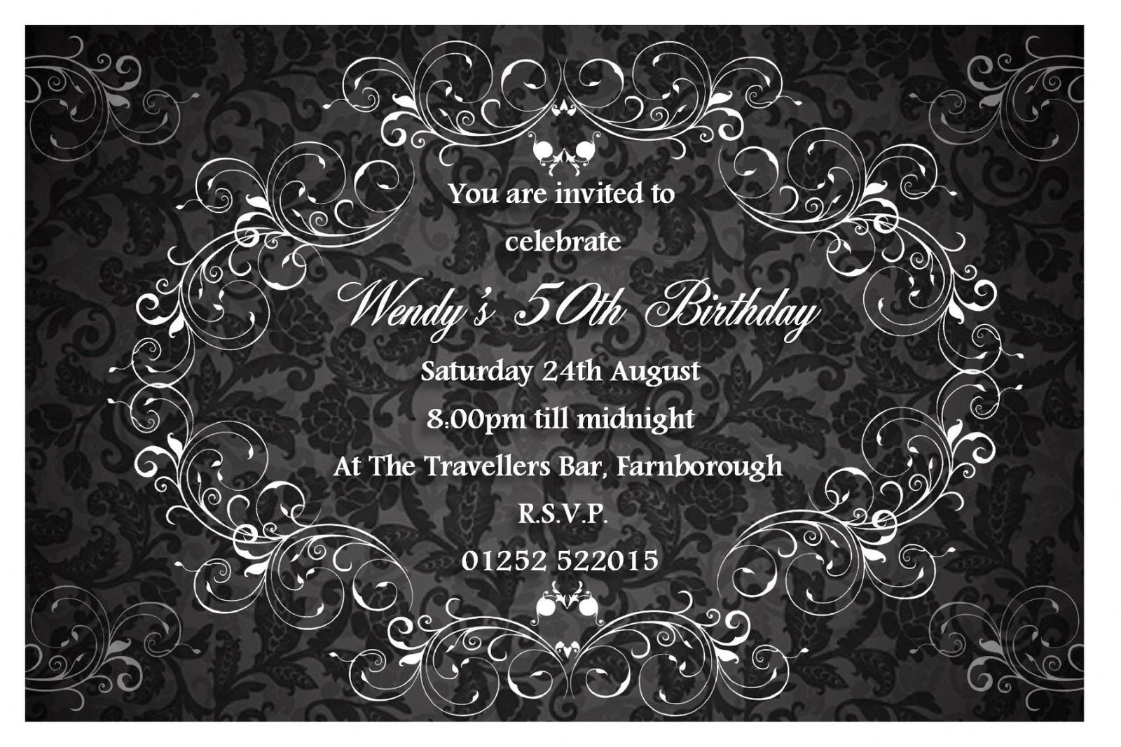 Elegant Party Invitations