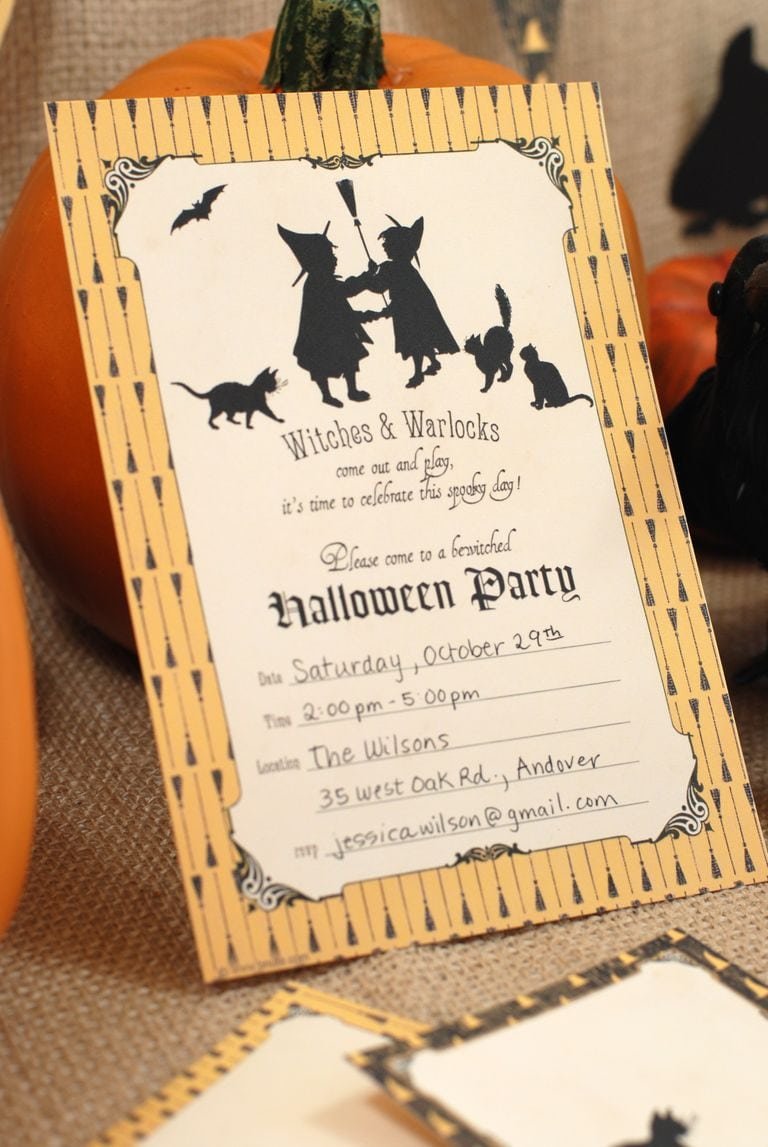 Free Halloween Invitations That You Can Print From Home