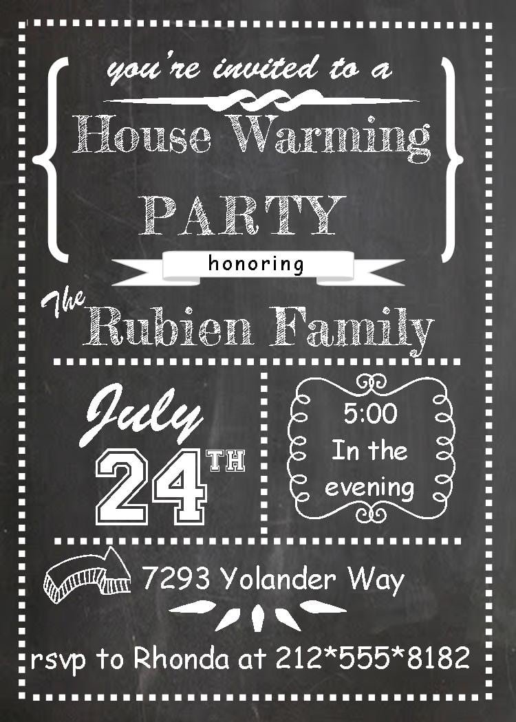 Housewarming And Open House Invitations New Selections Spring 2017