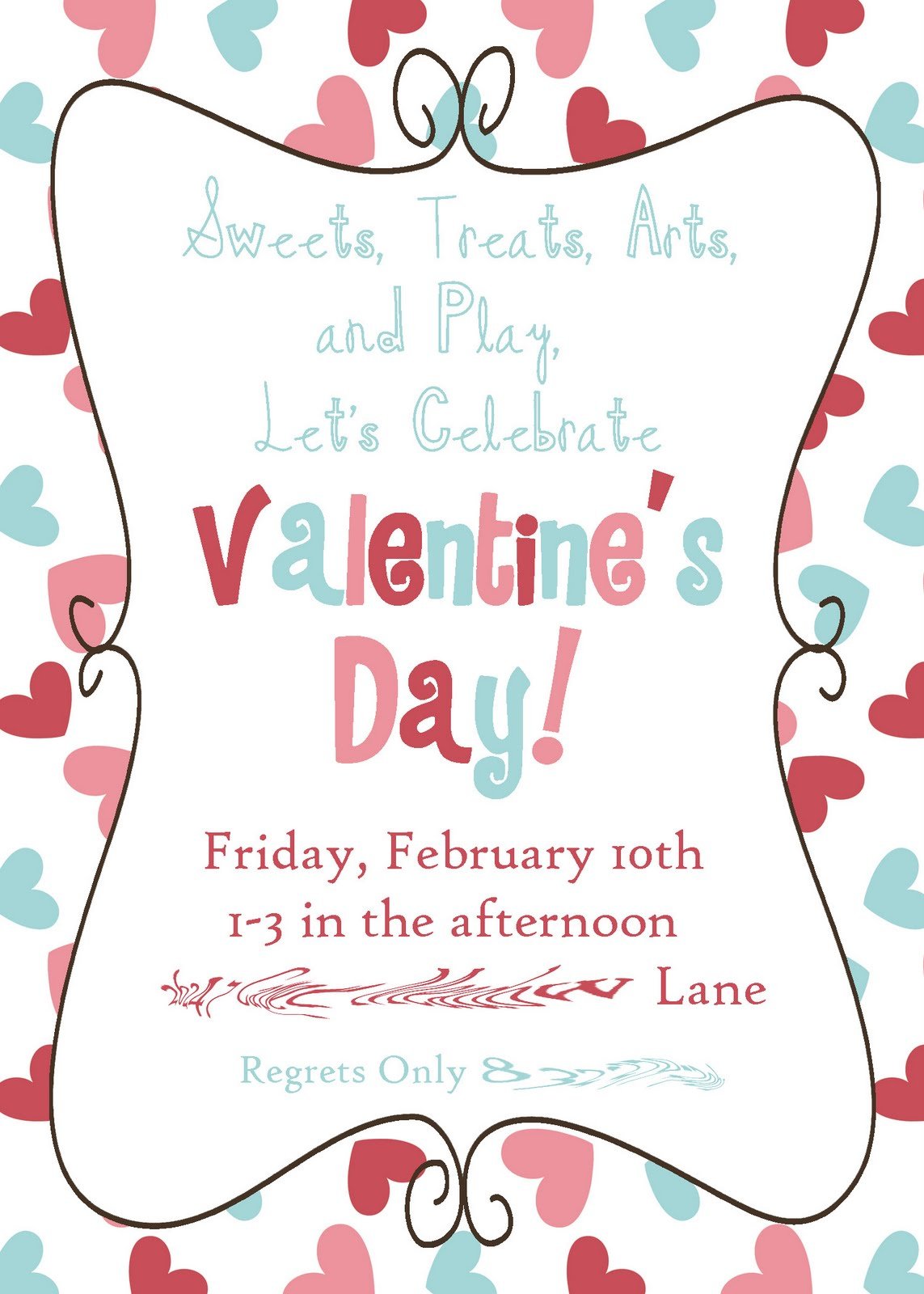 Interesting Valentine Day Party Invitation Card Ideas