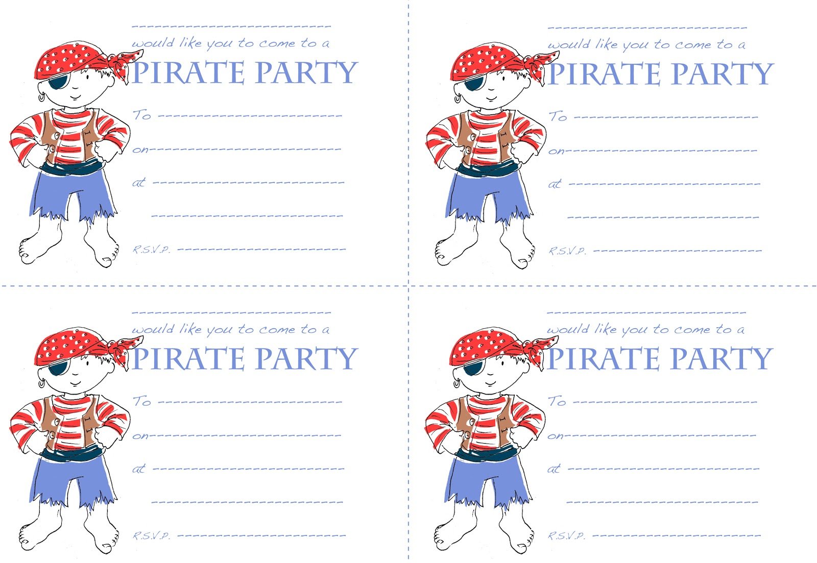Printable Pirate Party Decorations Amp Supplies Free Templates