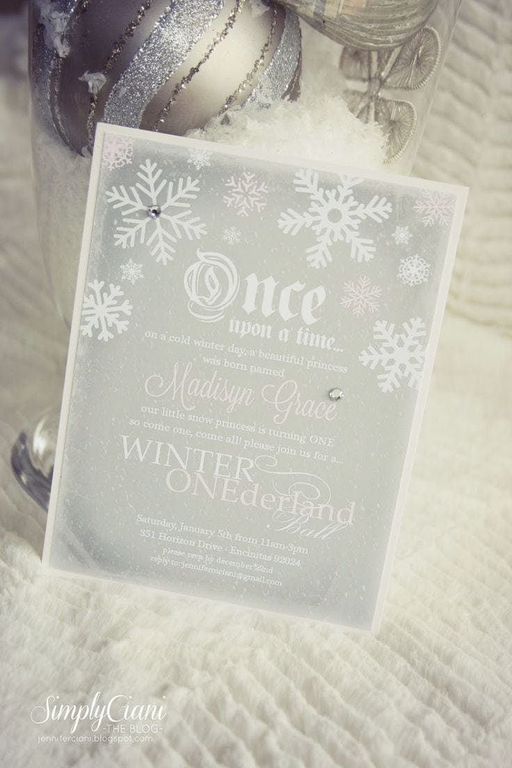 25+ Best Ideas About Winter Onederland Invitations On Pinterest