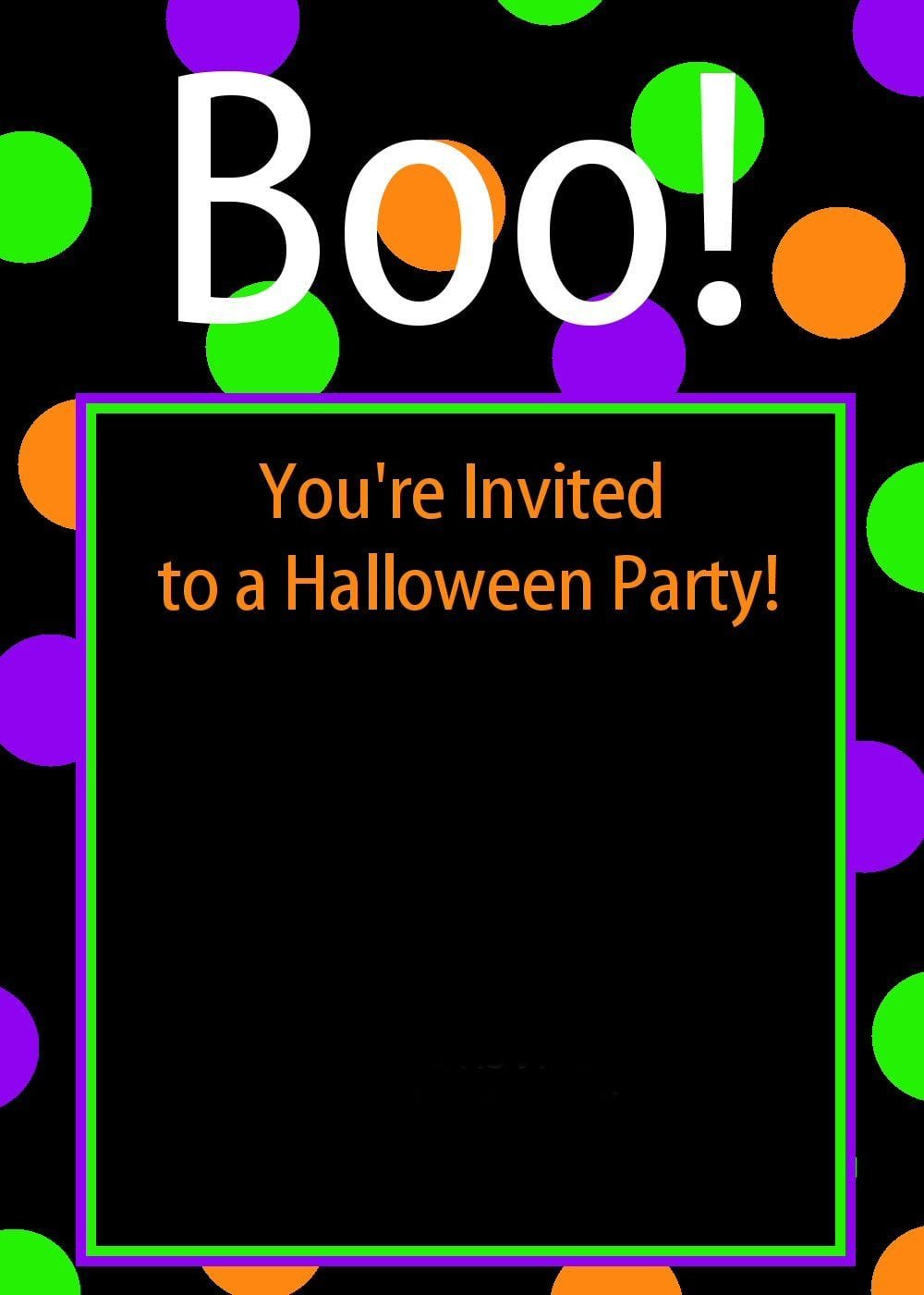 5 Creative Printable Halloween Costume Party Invitations