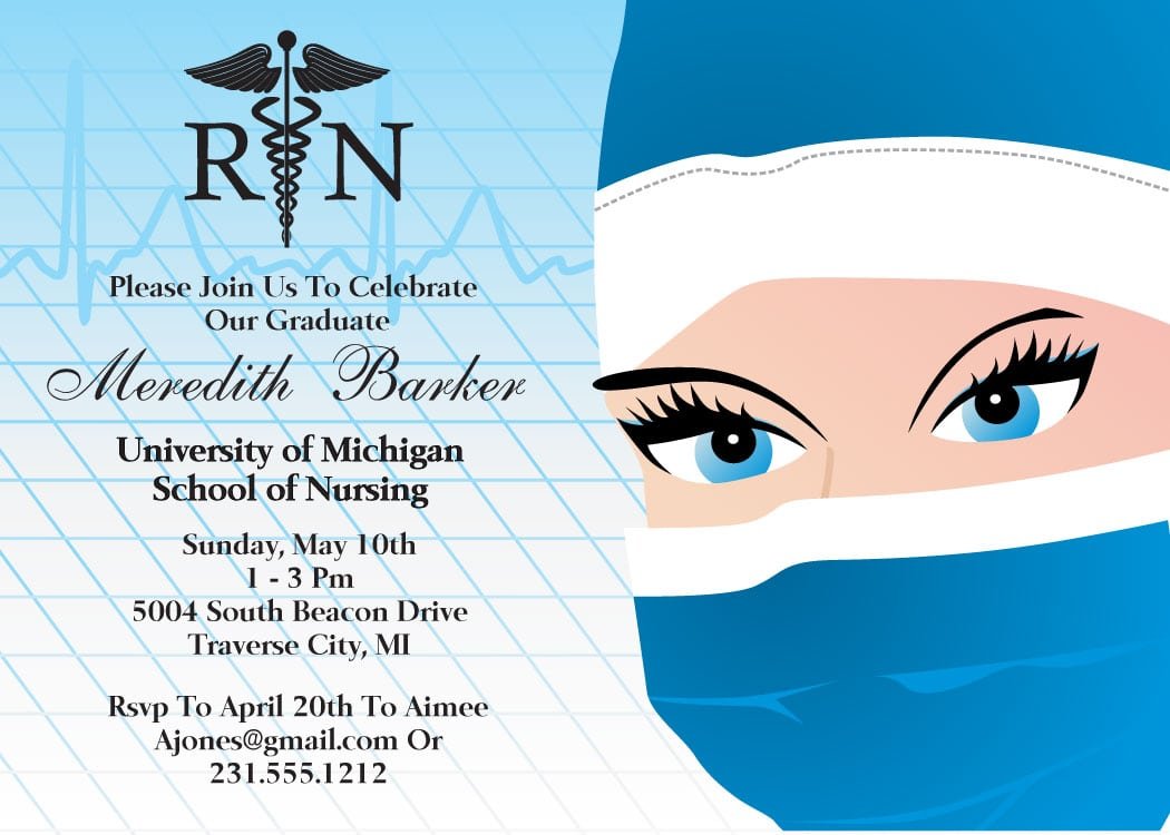 Nursing Graduation Announcement