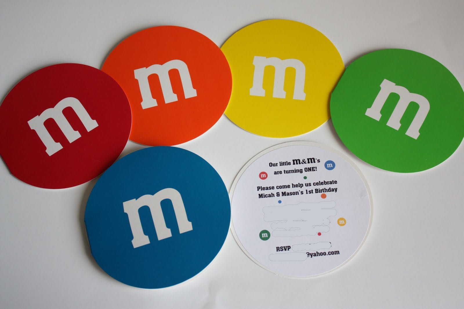 5m Creations  M&m Invitations