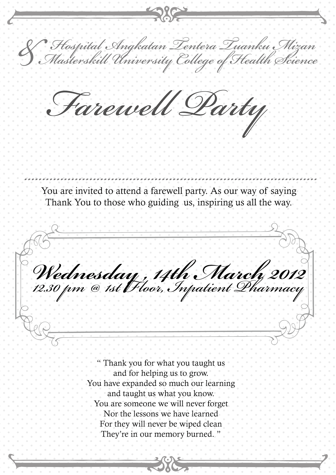 Farewell Party Invitation Email - Mickey Mouse Invitations Templates
