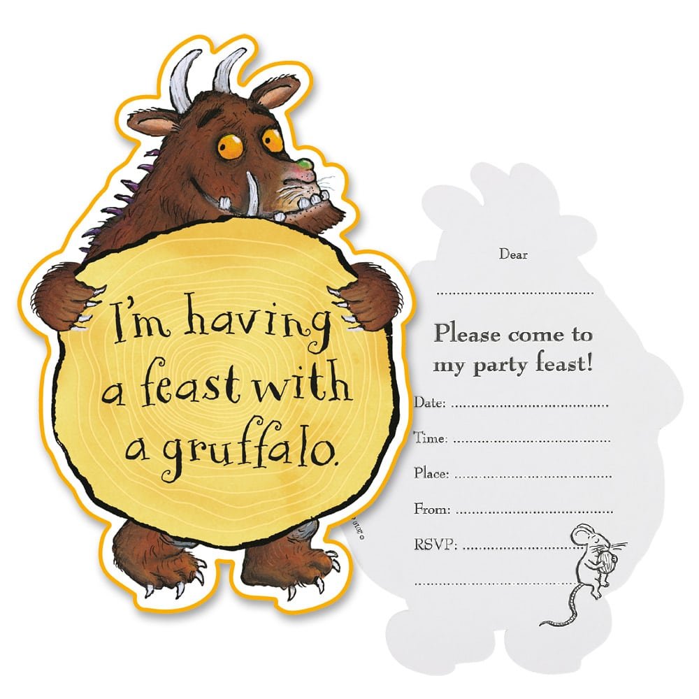 Gruffalo Invitation Cards