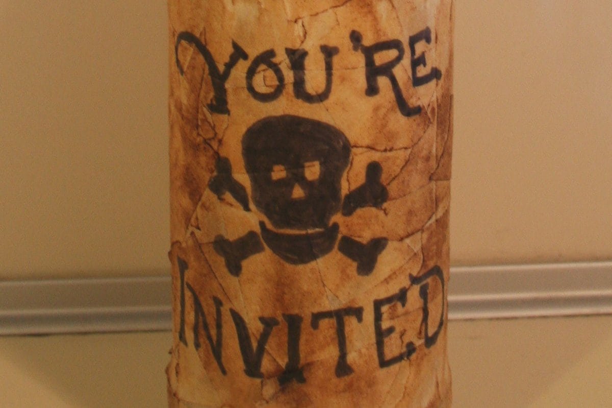 Make A Pirate Party Invitation