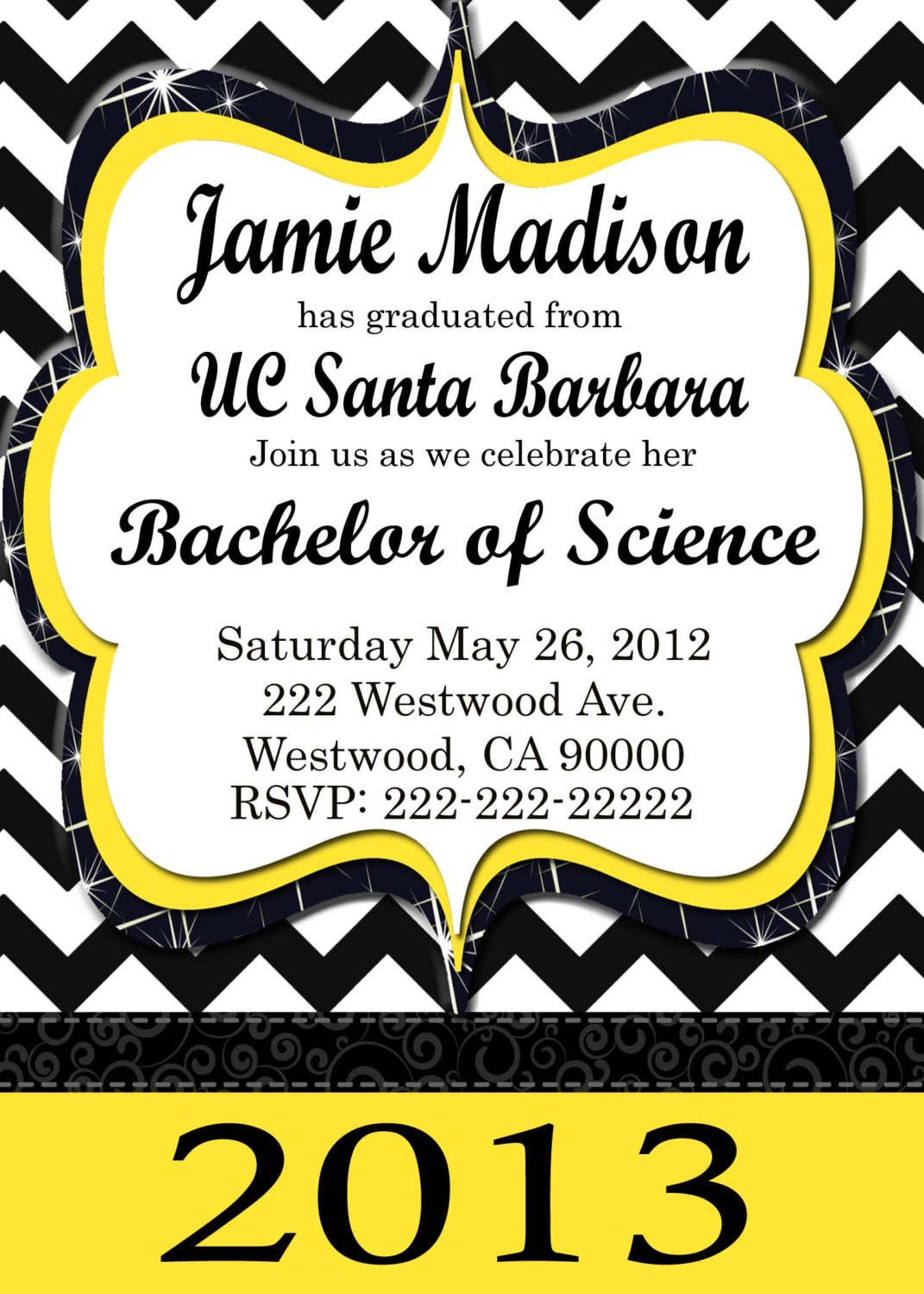 Themes   Graduation Open House Invitation Wording Ideas In