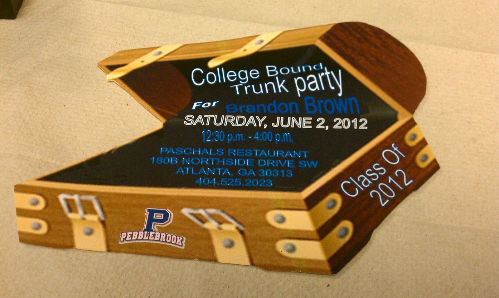 College Trunk Party Invitations Mickey Mouse Invitations Templates