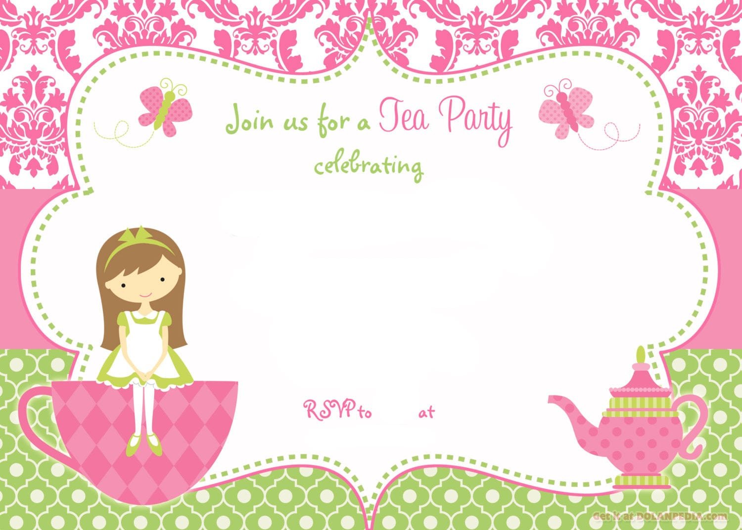 26 Images Of Teacup Invitation Free Template