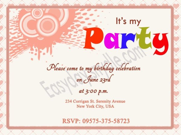 Birthday Invitation Quotes Birthday Invitation Quotes With