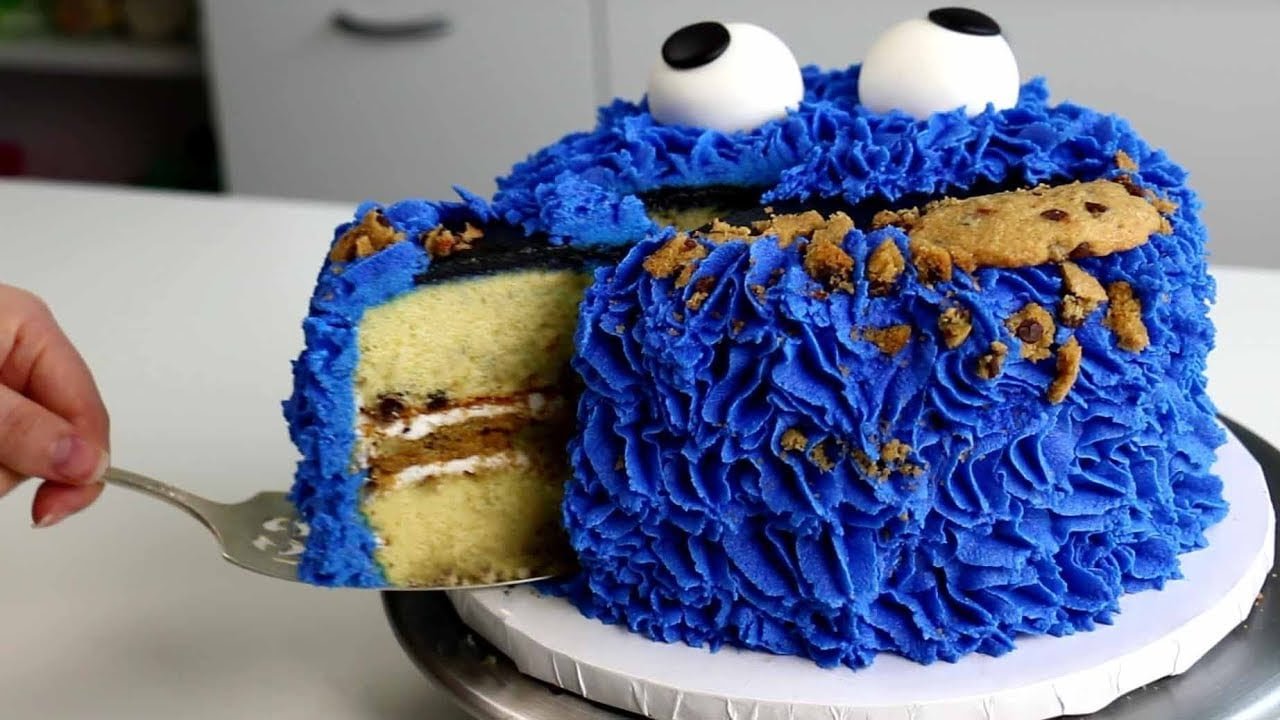 Торт cookie Monster