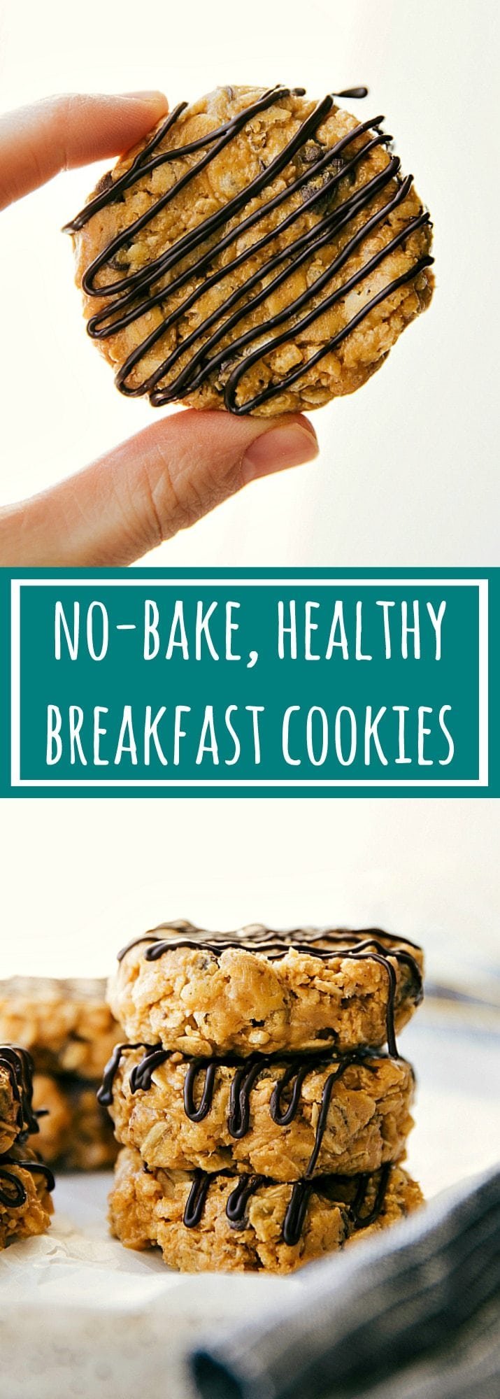 No Bake Healthy Breakfast Cookies