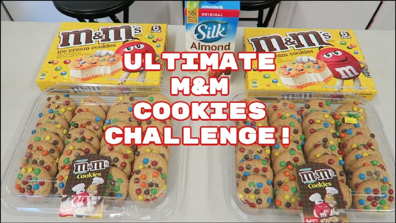 Ultimate M&m Cookies Challenge! 5k Calories