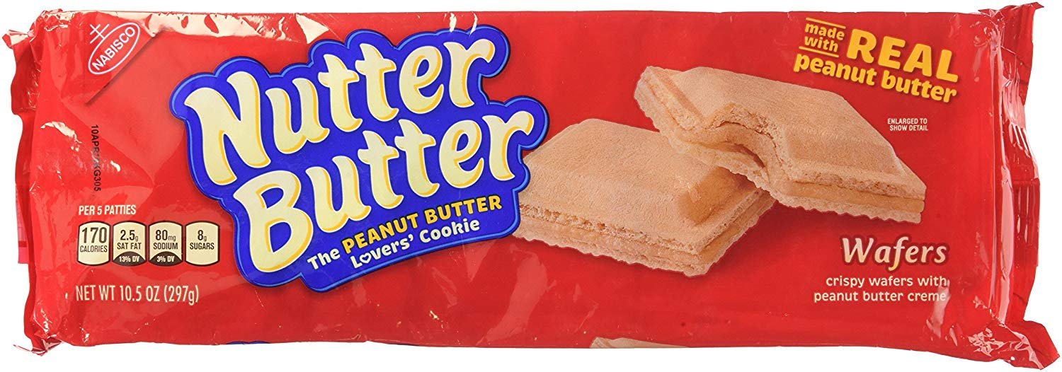 Amazon Com  Mondelez Biscuit Nabisco Nutter Butter Cookies, 10 5 Oz