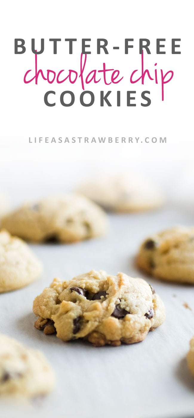 Butterless Chocolate Chip Cookies With Coconut Oil