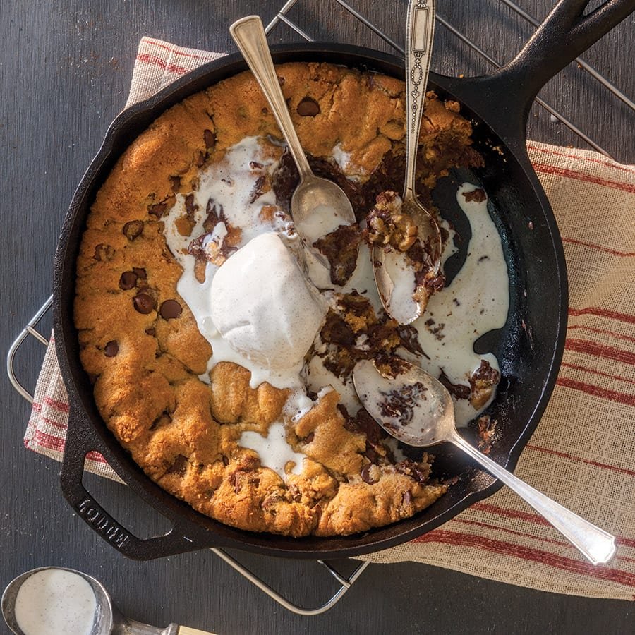 Chocolate Chip Skillet Cookie