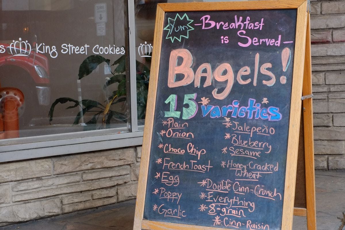 King Street Cookies Now Bakes Bagels In The Morning