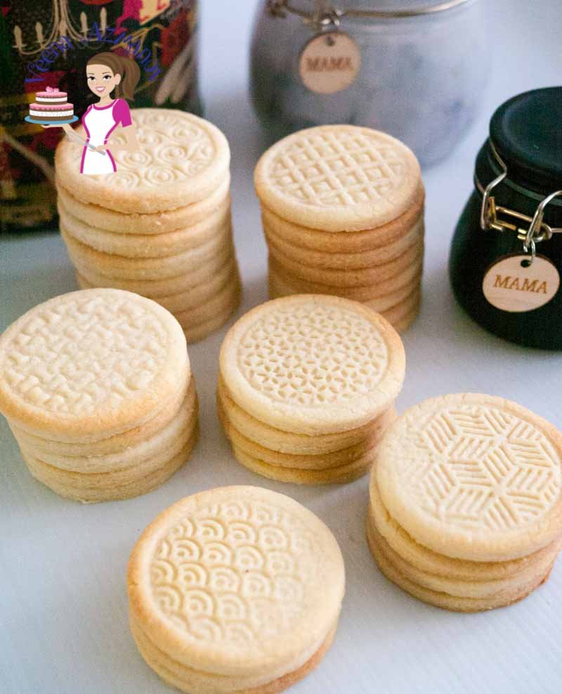 Melt In The Mouth Shortbread Stamped Cookies