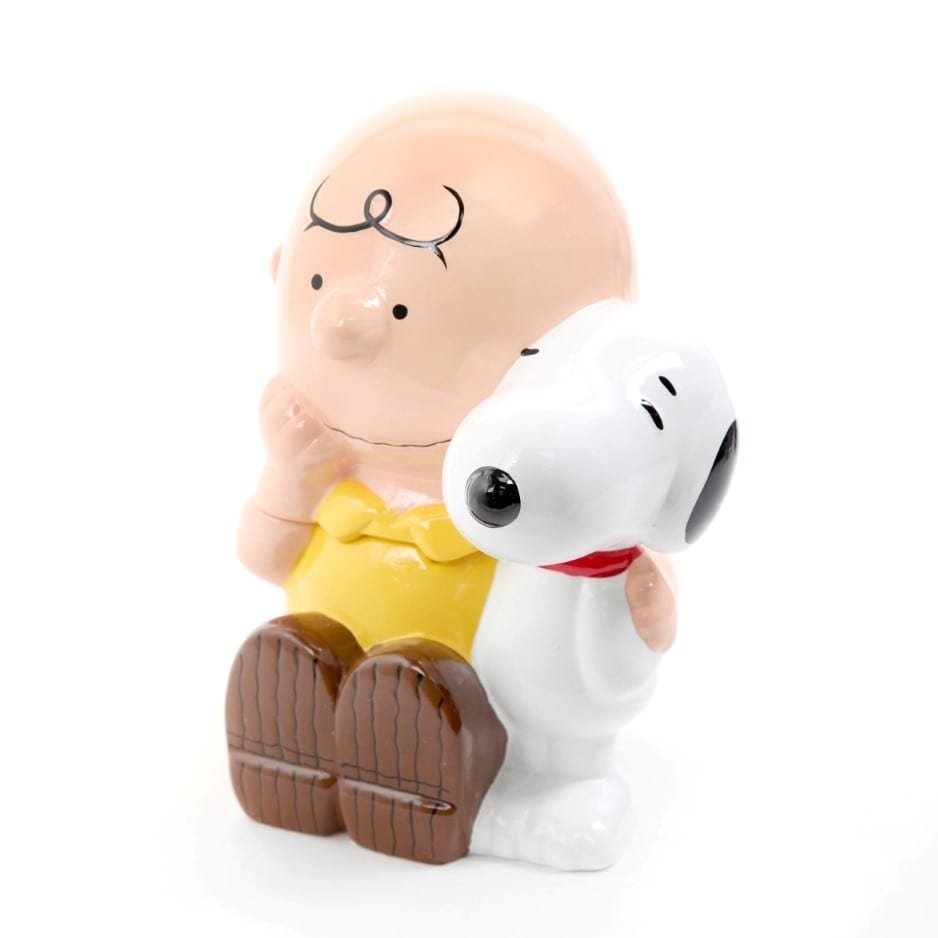 Peanuts Charlie And Snoopy Cookie Jar