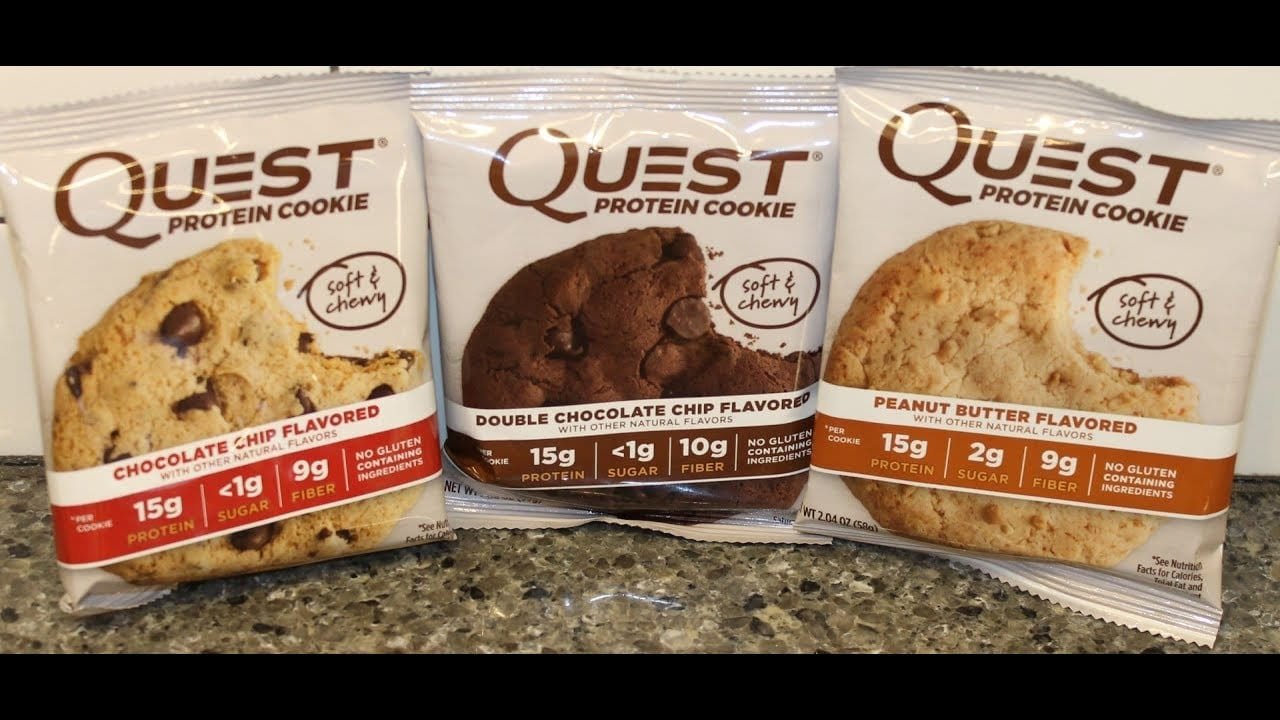 Quest Protein Cookie  Chocolate Chip, Double Chocolate Chip