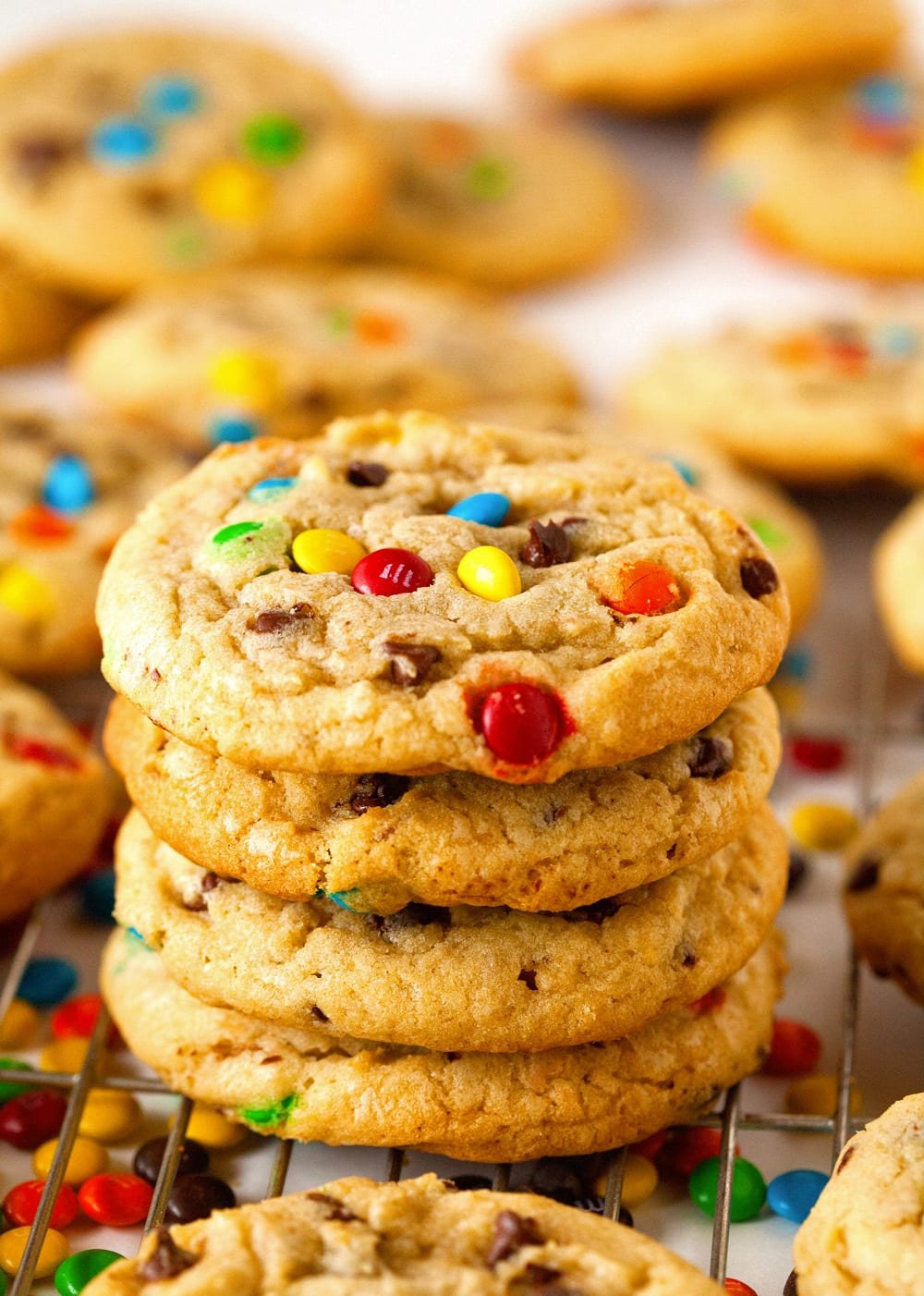 Soft And Chewy M&m Cookies