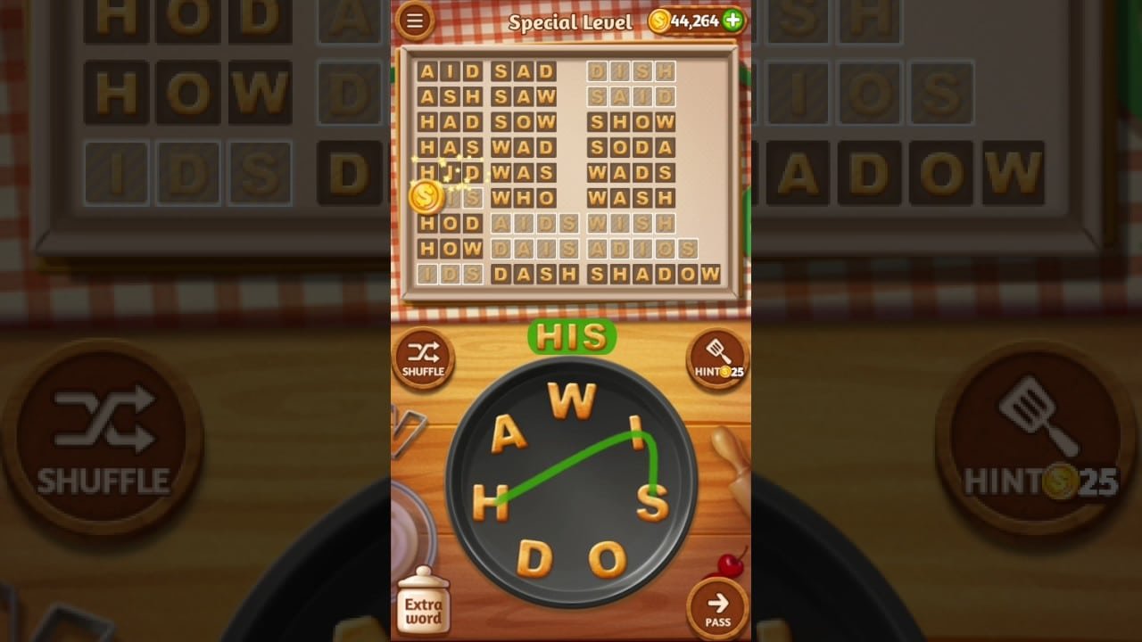 Word Cookies Nougat Special Level 10 Top Chef Solved