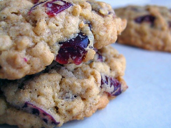 Healthy Oatmeal Cookies In Orange Cranberry Recipe â Dishmaps