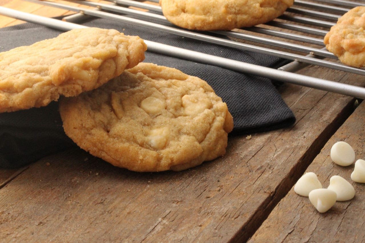 Lemon White Chocolate Chip Cookies