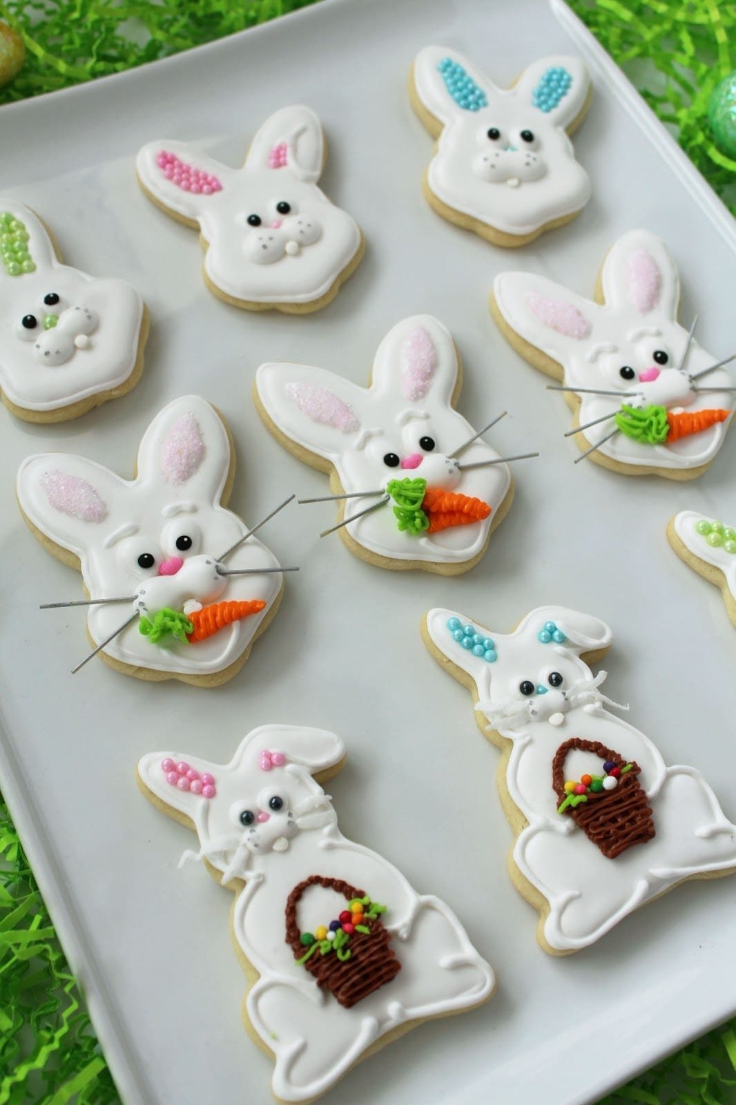 Worth Pinning  Easter Bunny Sugar Cookies