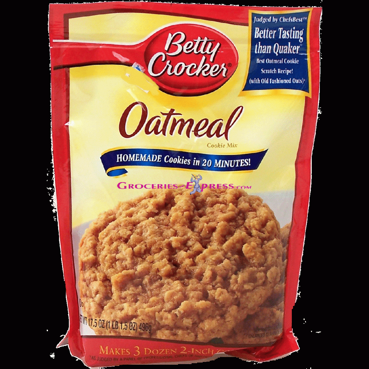 betty crocker oatmeal raisin cookie recipe