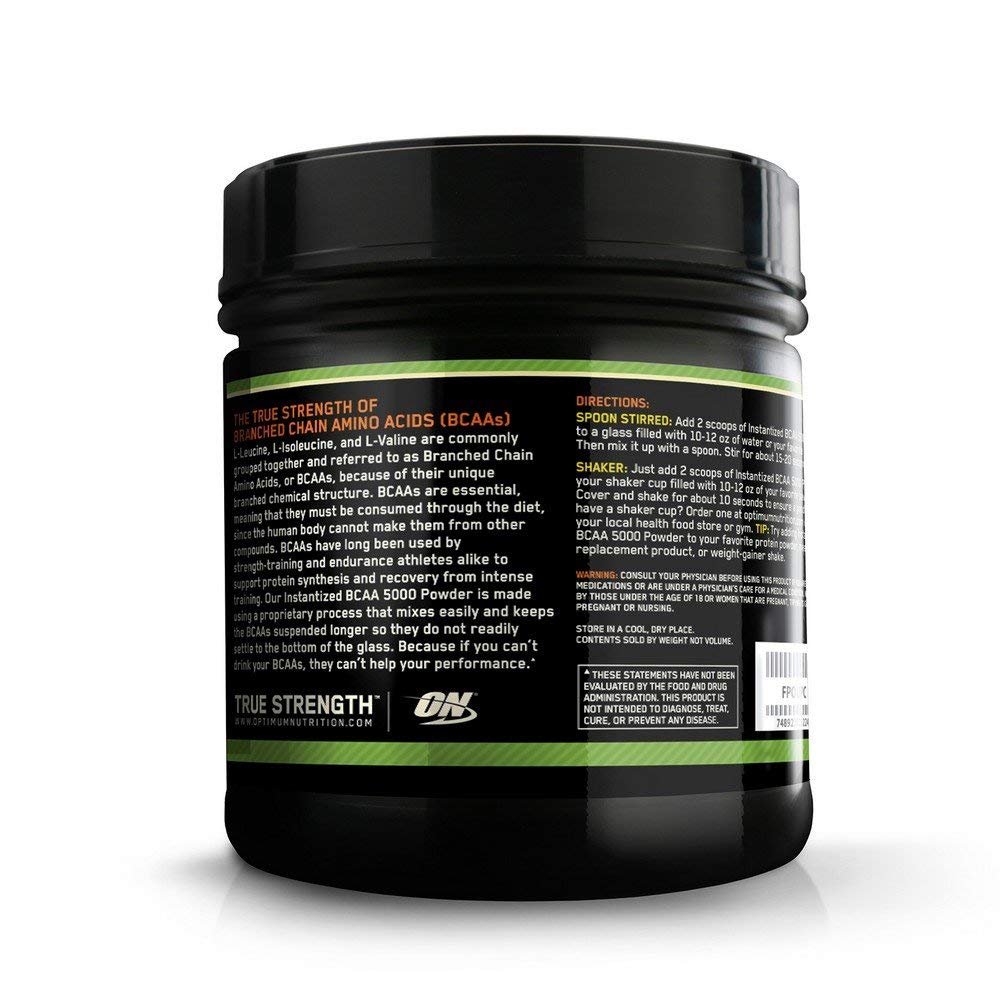 Amazon Com  Optimum Nutrition Instantized Bcaa Branched Chain