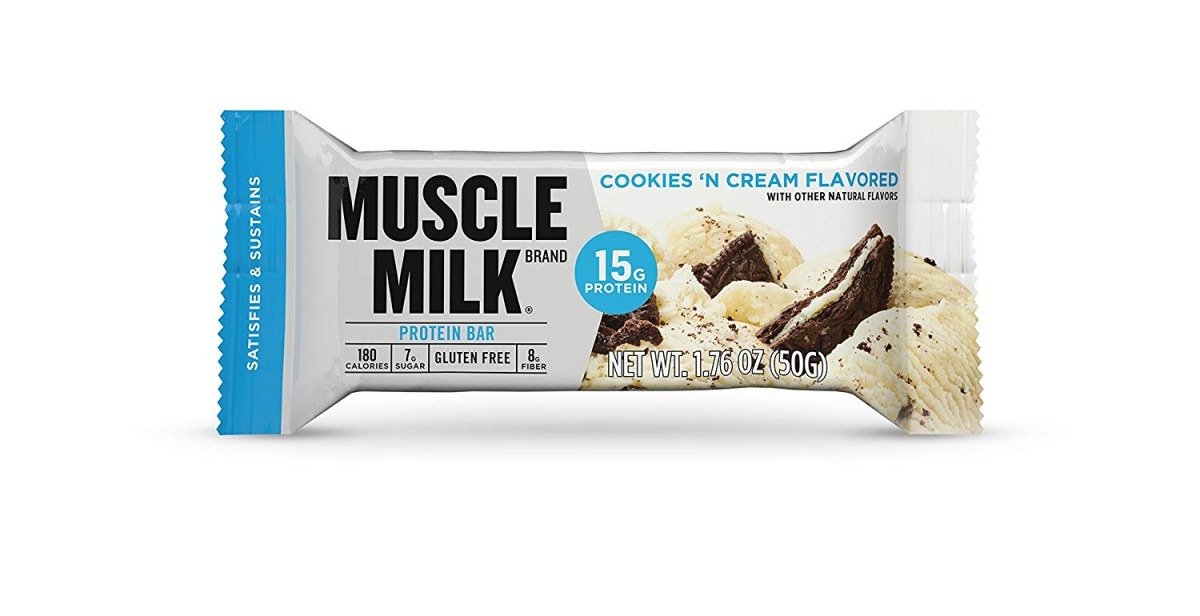 Amazon Com  Muscle Milk Protein Bar, Cookies 'n Cream, 15g Protein